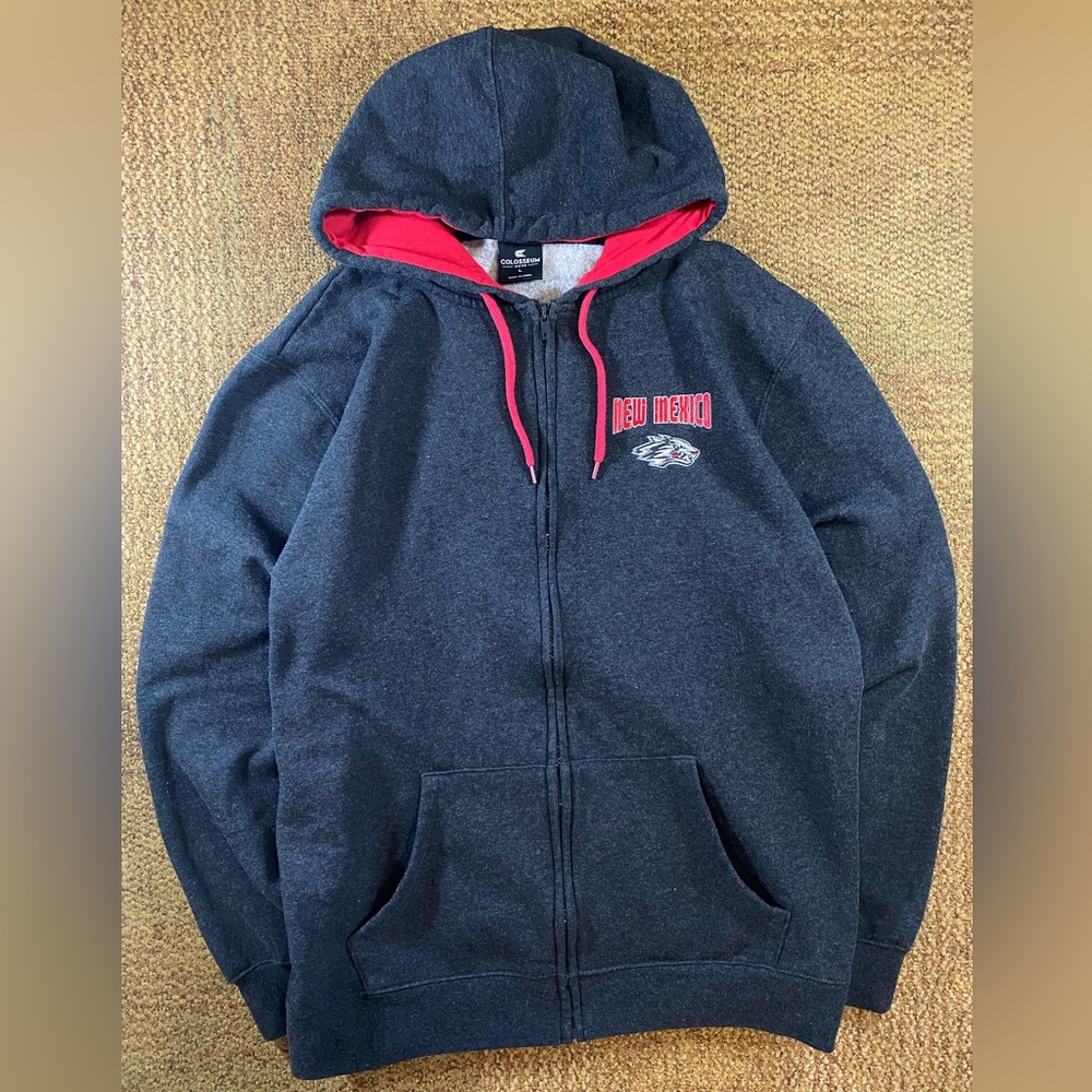 New Mexico Lobos full zip hoodie